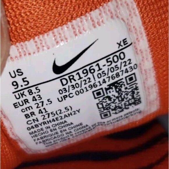 NIKE AIR PEGASUS 39 CLEMSON UNIVERSITY PURPLE MEN\'S Sizes 9.5 & 11.5 NEW